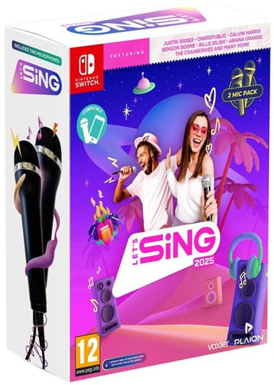 Let's Sing 2025 - 2 Mic Pack (Switch)