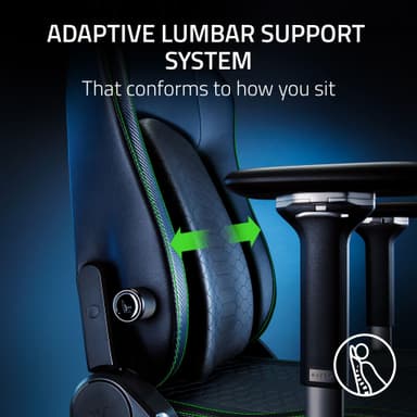 Razer Iskur V2 gamingstol (svart)