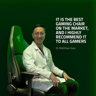 Razer Iskur V2 gamingstol (svart)