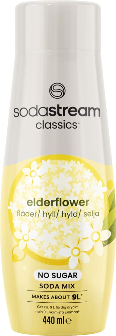 Sodastream Fruits Elderflower dryckkoncentrat