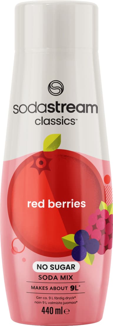 Sodastream Fruits Red Berries dryckkoncentrat