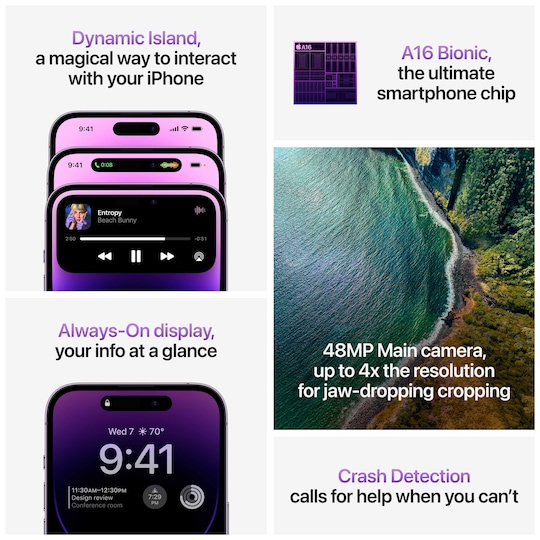iPhone 14 Pro Max – 5G smartphone 128GB Space Black
