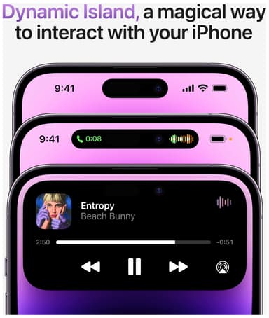 iPhone 14 Pro Max – 5G smartphone 128GB Deep Purple