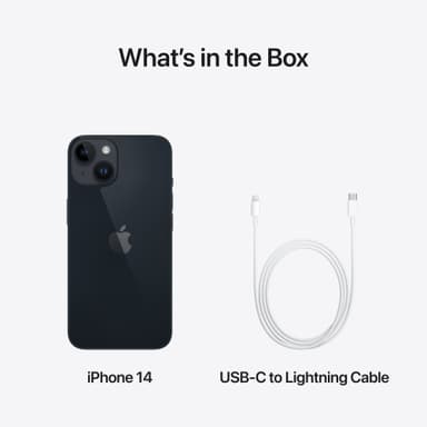 iPhone 14 – 5G smartphone 128GB Midnight