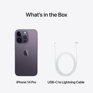 iPhone 14 Pro – 5G smartphone 128GB Deep Purple