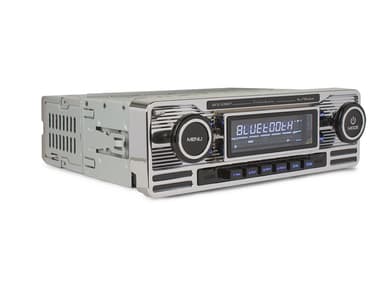 Caliber Retro Radio - CD, Bluetooth och USB - silver