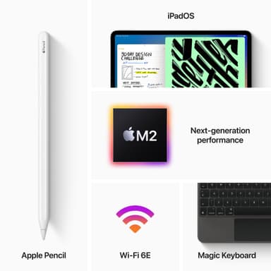 iPad Pro 12.9" 2022 2 TB WiFi (silver )