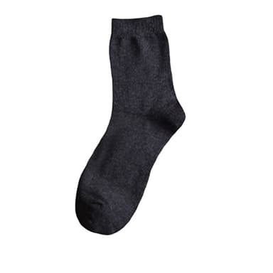 Bomullsstrumpor för män 5 par Mörkblå 31x9 cm