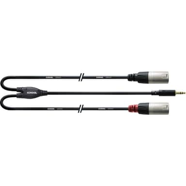 Cordial CFY 3 WMM-LONG Audio Adapterkabel [1x Teleplugg