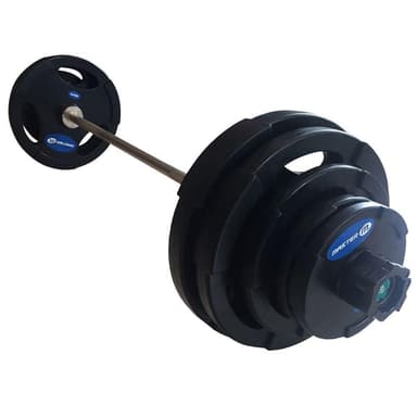 Master Fitness Skivstångsset Deluxe 100 kg, Skivstångset