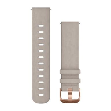 Garmin Armband i suede med snäppspänne (20 mm)