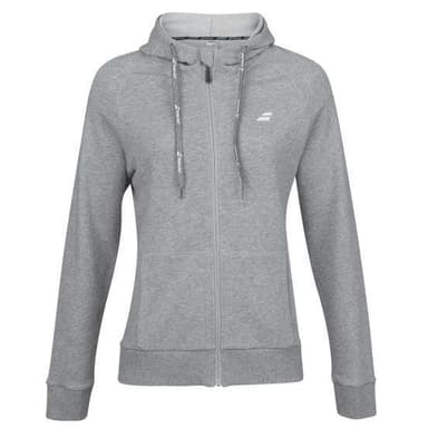 Babolat Exercise Hood Jacket Women, Tröja dam Grå L