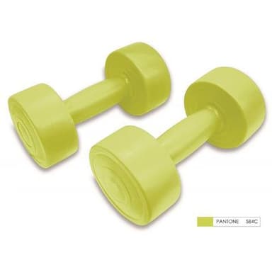 Ecobody Vinyl Dumbbell, Hantlar Neoprene/vinyl 2 x 3 kg