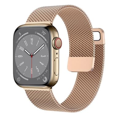 Milanese Armband Apple Watch 8 (45mm) - Rosè