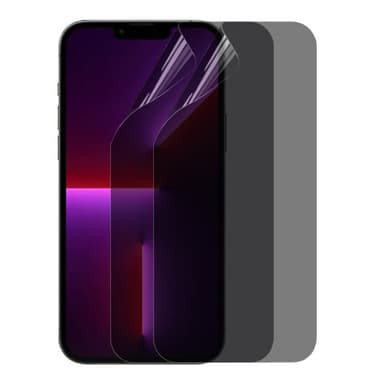 2-pack Privacy skärmskydd 3D Soft HydroGel Apple iPhone 13 Pro Max