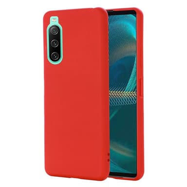 Liquid silikon skal Sony Xperia 10 IV - China Red