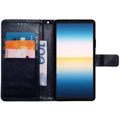 Mobilplånbok 3-kort Sony Xperia 5 IV - Mörkblå