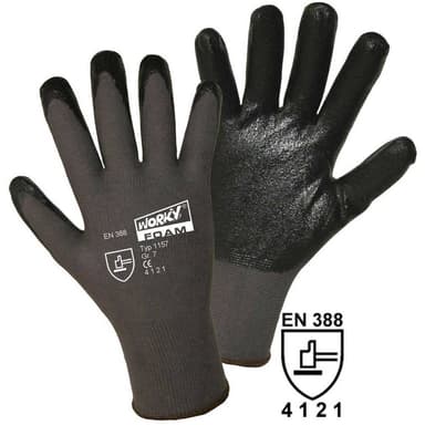 Nylon Arbetshandske Storlek (handskar): 10, XL EN