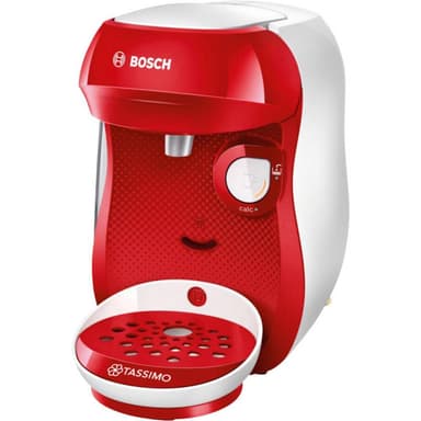 Bosch Haushalt Happy TAS1006 Kapselmaskin Röd, Vit