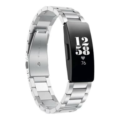 Armband rostfritt stål Fitbit Inspire 3 - Silver