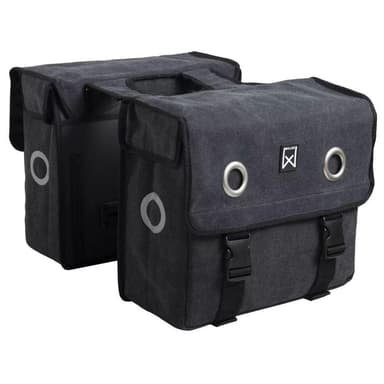 vidaXL Cykelväskor 40 L svart