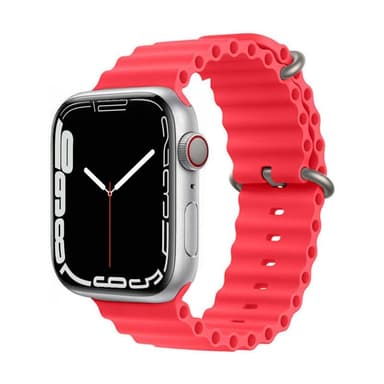 RIB Sport Armband Apple Watch 7 (41mm) - Röd