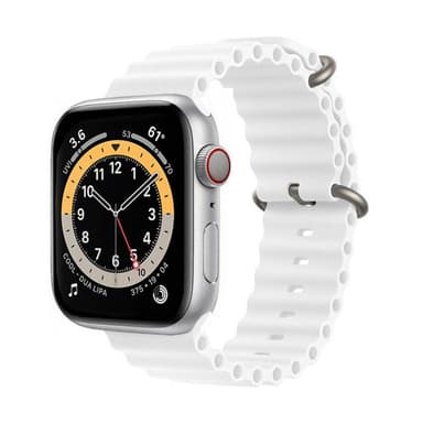 RIB Sport Armband Apple Watch 6 (40mm) - Vit