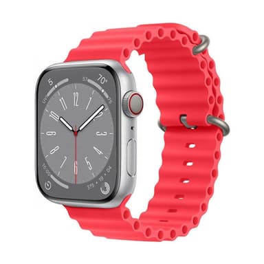 RIB Sport Armband Apple Watch 8 (41mm) - Röd