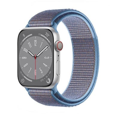 Nylon Armband Apple Watch 8 (41mm) - Cerulean