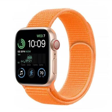 Nylon Armband Apple Watch SE 2022 (40mm) - Papaya