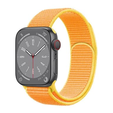 Nylon Armband Apple Watch 8 (45mm) - Canary Yellow