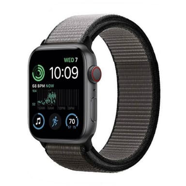 Nylon Armband Apple Watch SE 2022 (44mm) - Anchor grey