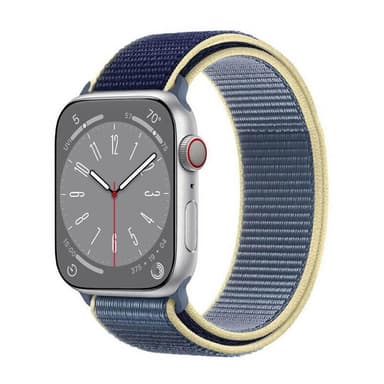 Nylon Armband Apple Watch 8 (41mm) - Artic Ocean Blue