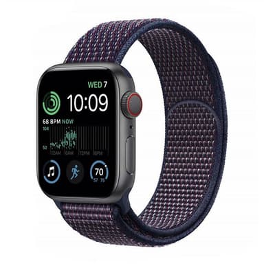 Nylon Armband Apple Watch SE 2022 (44mm) - Indigo