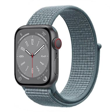 Nylon Armband Apple Watch 8 (41mm) - Celestial teal