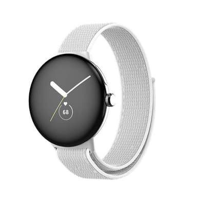 Nylon Armband Google Pixel Watch - Summit White