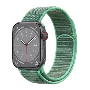 Nylon Armband Apple Watch 8 (45mm) - Spearmint