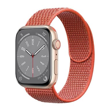 Nylon Armband Apple Watch 8 (41mm) - Nectarine