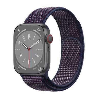 Nylon Armband Apple Watch 8 (45mm) - Indigo