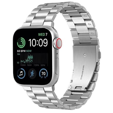 Armband rostfritt stål Apple Watch SE 2022 (40mm) - Silver