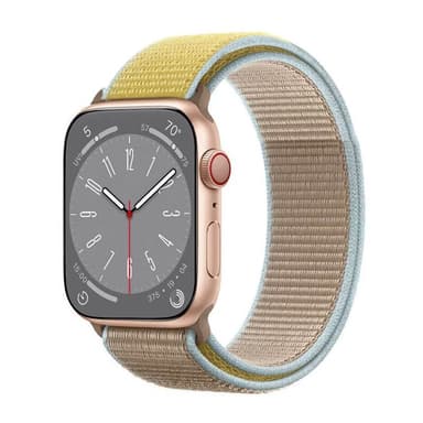 Nylon Armband Apple Watch 8 (41mm) - Camel
