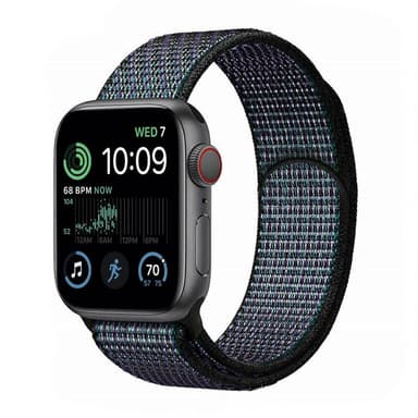 Nylon Armband Apple Watch SE 2022 (44mm) - Glowing Grapes