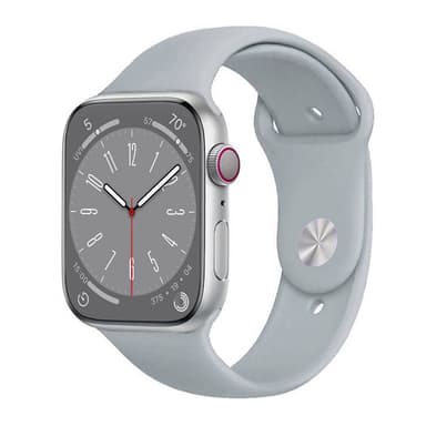 Sport Armband Apple Watch 8 (45mm) - Ljusgrå