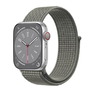 Nylon Armband Apple Watch 8 (41mm) - Spuce Fog