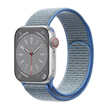 Nylon Armband Apple Watch 8 (41mm) - Tahoe Blue