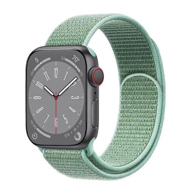 Nylon Armband Apple Watch 8 (45mm) - Marine Green