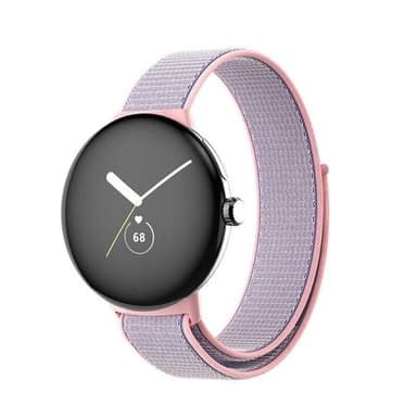 Nylon Armband Google Pixel Watch - Pink Sand