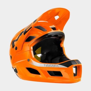 Met Parachute MCR MIPS Orange Black/Glossy, Cykelhjälm Orange M