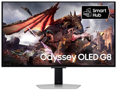 Samsung Odyssey G8 G80SD 32" 4K OLED bildskärm för gaming