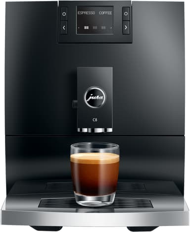 Jura C8 Helautomatisk Espressomaskin 15603 (Piano Black)